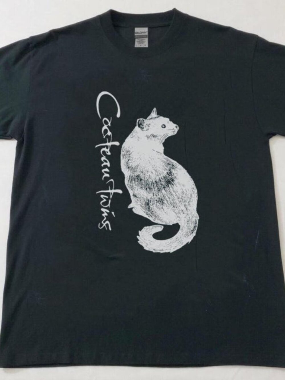 Cocteau Twins Cat T-Shirt - Picture 1 of 4